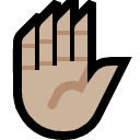 claw hand (light gray)