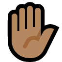 hand (medium skin tone)