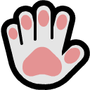 paw hand (tan fur colour)
