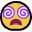 dizzy face